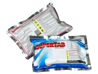 SuperTab – Chloordioxide: Verpakking groot / doos 300 x 20 gram
